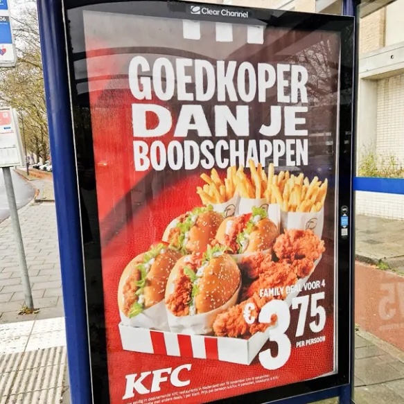 KFC is goedkoper dan je boodschappen?!