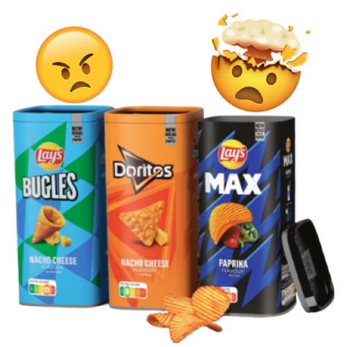 De nieuwe verpakkingen van Lay’s & Doritos: Oude wijn in nieuwe bakken